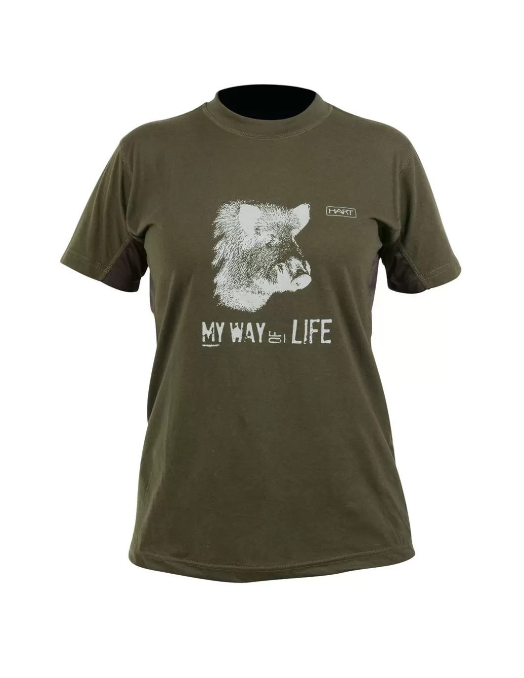 Femme HART HUNTING Chemises Et T-Shirts>Hart Branded Basurdet-Shirt Femme